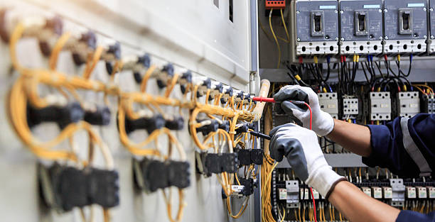 Professional Electrician technician working in Waterville, ME